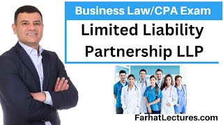 Limited Liability Partnership LLP CPA Exam FAR [upl. by Nallek363]