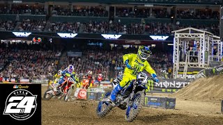 Cooper Webb wins without winning during Round 4 Anaheim II  Title 24 Podcast  Motorsports on NBC [upl. by Aissak]