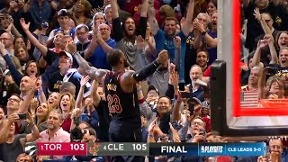 Playoff buzzer beaters but the crowd gets increasingly more hype [upl. by Peppard777]