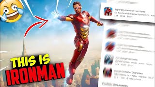 I tryed worst iron man game  ironman trending EpicGamerHeaven [upl. by Alokin]