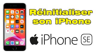 Comment REINITIALISER iPhone SE [upl. by Sandon546]