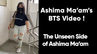 Ashima Maam BTS Video  The Unseen Side of Ashima Maam  Fun Masti Inside PW Office  PW Insider [upl. by Melany]