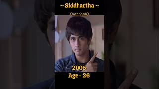 Nuvvu Vastanante Nenu Vaddantana Actors Then and Now  shorts siddharth trending [upl. by Harland]