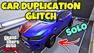 WORKING SOLO CAR DUPLICATION GLITCH  GTA 5 ONLINE  MONEY GLITCH AFTER PATCH 169 EASY [upl. by Attevaj]