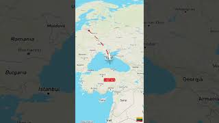 Distance between Vilnius Lithuania to Tel Aviv Palestine moscowregion army aviation ukrainerussi [upl. by Richman]