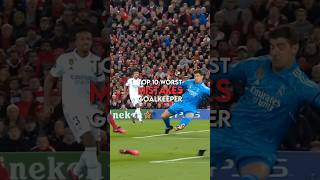 The top 10 worst goalkeeper mistakes [upl. by Opal406]