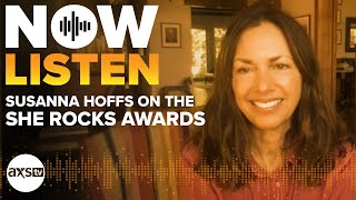 The Bangles Susanna Hoffs Talks She Rocks Awards  Now Listen [upl. by Coonan]