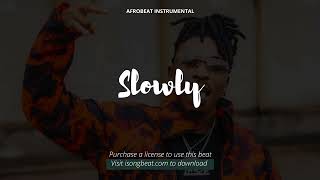 quotSlowlyquot Afrobeat Instrumental 2023 x Mayorkun x Reekado Banks Type Beat [upl. by Allwein]