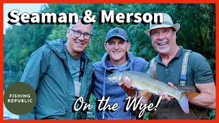 David Seaman amp Paul Merson Go Fishing on The River Wye [upl. by Aisatsana]