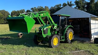 John Deere 5055E  30 hour review Part 1 [upl. by Sturdivant693]