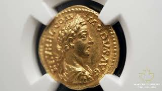 ✨ Lot 775  Gadoury Auction October 2526 ✨ an extraordinary Aureus of Commodus [upl. by Meeki]