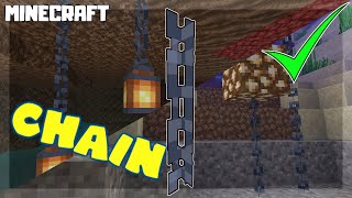 How to Make Chains in Minecraft 1164 [upl. by Dranel480]