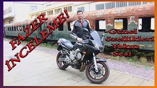 Fazer 6 İncelemesi  FZ6 Review [upl. by Opiak]