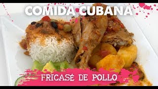 COMIDA CUBANA  Fricasé de Pollo [upl. by Margette]