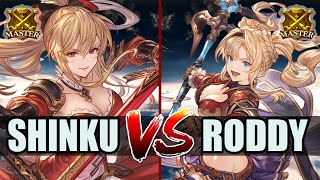 GBVSR 🔥 Shinku Vira vs Roddy Zeta 🔥 High Level Gameplay [upl. by Aihseym]