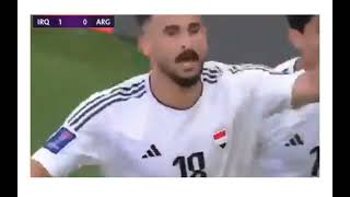 لعبه العراق والارجنتين كاس العالم 2026 [upl. by Nylqcaj445]