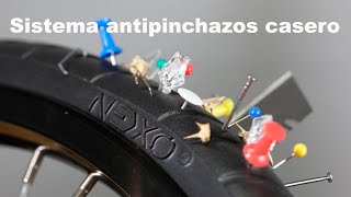 SISTEMA ANTIPINCHAZOS CASERO  BLINDAMOS LA RUEDA TRASERA CON UN TUBO DE PVC  APRENDE COMO HACERLO [upl. by Obadiah]