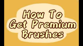 How To Get Premium Brushes  Artflow [upl. by Leena929]