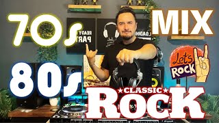 70s 80s Mix I Rock  🎵 Opus Pink Floyd Rolling Stones Queen Bon Jovi Guns N Roses Etc [upl. by Ioved706]