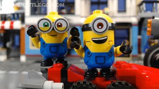 LEGO Minions Unstoppable Bike Chase 75549 [upl. by Eerized]