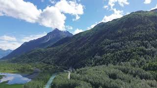 Eklutna Tailrace Drone Flight [upl. by Sidoma]