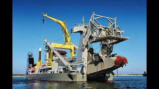 Sea Trials Cutter Suction Dredger Krios [upl. by Audra]