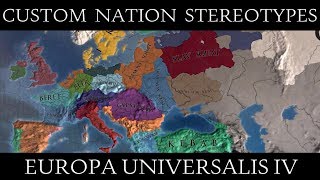 EU4 Custom Nation Stereotype Timelapse [upl. by Akemot669]