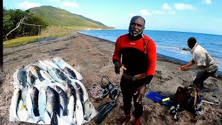 DampG and short man when tarpon fishing and this happened😮 then to the river to do spearfishing🐊 [upl. by Haibot]