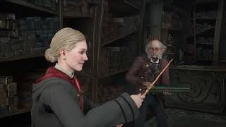 Hogwarts Legacy  Choosing first wand at Ollivanders [upl. by Malloy]