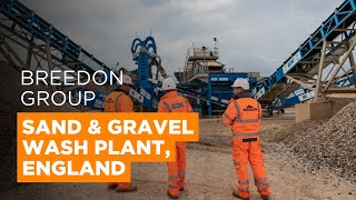 Breedon Group Increase Operational Efficiency by 60 with 400tph Sand amp Gravel Wash Plant from CDE [upl. by Garibull743]