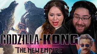 Godzilla x Kong THE NEW EMPIRE Trailer 2 Reaction  Its a MonsterVerse Battle Royal [upl. by Laresa10]