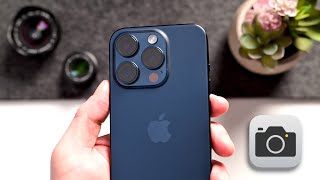 How to Master the Camera on iPhone 15 Pro [upl. by Eidnac957]