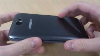 Genuine Samsung Galaxy Note 2 Case Review [upl. by Matejka]