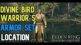 How to get Divine Bird Warrior Armor Set  Location Elden Ring DLC [upl. by Elehcim221]