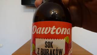 Dawtona Sok z buraków z jabłkiem 300ml [upl. by Adnwahsor]