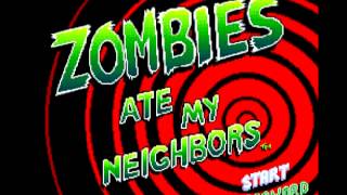 Zombies Ate My Neighbors OST SNES  Chainsaw Hedgemaze Mayhem [upl. by Melosa]