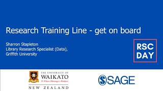 Research Training Line  get on board [upl. by Omle400]