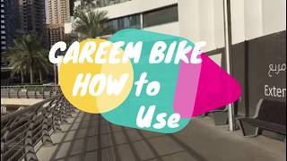 Careem Bike how to use [upl. by Octavius]