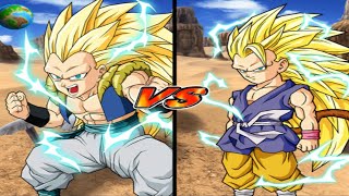 Gotenks Super Saiyan 3 VS Kid Goku Super Saiyan 3 [upl. by Hite]