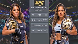 UFC 277 Julianna Peña vs Amanda Nunes 2 Full Fight [upl. by Adilen]