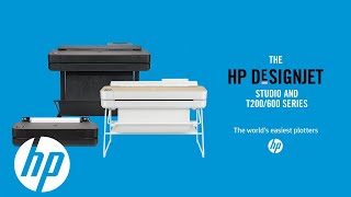 HP DesignJet Studio amp T200600 Series Think Big Print Easy  DesignJet Large Format Printers  HP [upl. by Airret710]