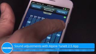 Alpine CDE163BT Display and Controls Demo  Crutchfield Video [upl. by Arad]