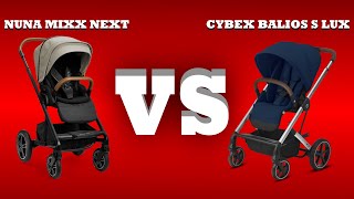 Nuna Mixx Next vs Cybex Balios S Lux Mechanics Comfort Use [upl. by Zampino]