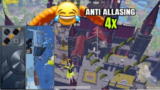 120 FPS  SMOOTH with ANTI ALIASING 4X 🥰🥰  infinix GT 20 PRO PUBG  BGMI Test 2024 [upl. by Ressay]