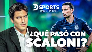 ¿QUÉ PASÓ CON SCALONI EL ANÁLISIS DE ARIEL SENOSIAIN EN DSPORTS RADIO 1031 [upl. by Larena]