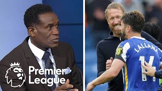 Comparing Brighton Crystal Palaces progress  Premier League  NBC Sports [upl. by Dubenko]