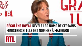 Ségolène Royal invitée dans Le Grand Jury RTL [upl. by Chretien]