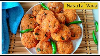 How to make masoor dal vada recipe  Red Lentil Dal Vada  Masala Vada  Dal Pakoda  Ofoodies [upl. by Gentille666]