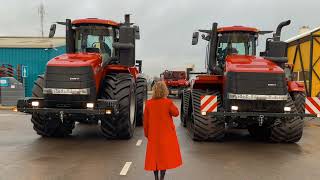 Dragrace  Case IH Steiger AFS Connect 500 VS Case IH Quadtrac AFS Connect 580 [upl. by Sparkie]