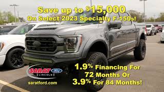 Sarat Ford  Lifted Truck Savings  May 2024 [upl. by Jeannette]